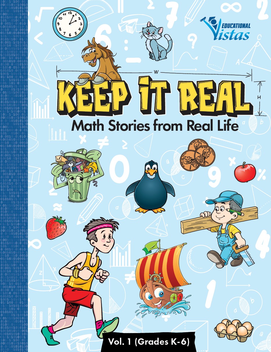 Keep it Real Math Stories from Real Life Vol. 1 (Grades K-6)
