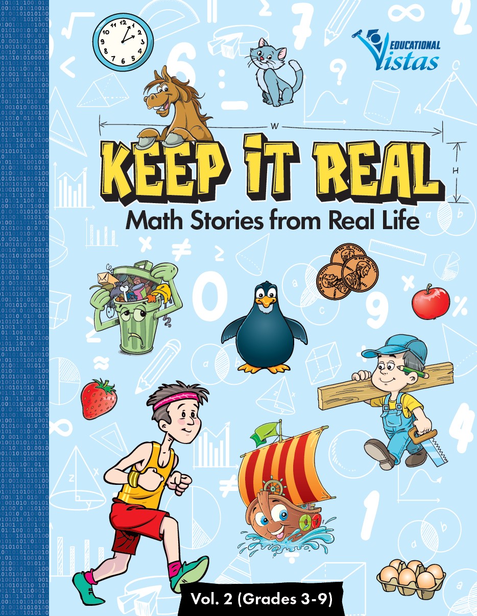 Keep it Real Math Stories from Real Life Vol. 2 (Grades 3-9)