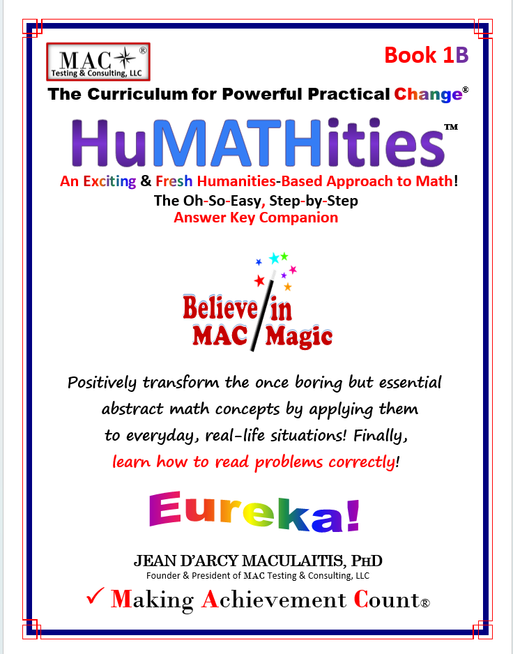 HuMATHities- Books 1B